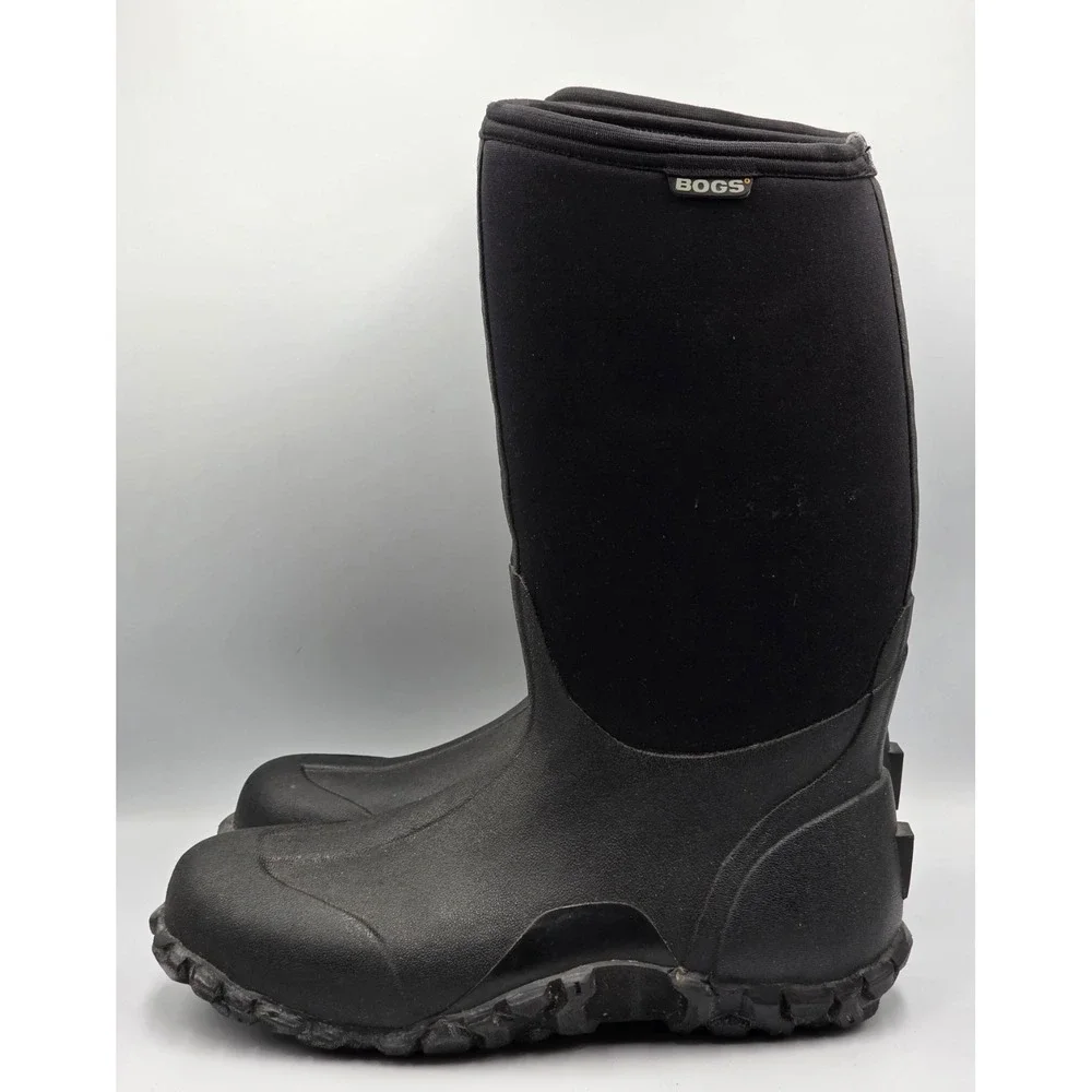 Bogs Classic High 60142-001 Men's Waterproof Insulated Boots Black Size 11
